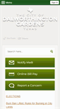 Mobile Screenshot of cityofdwg.net