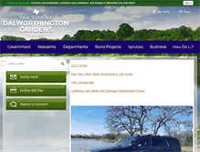 Tablet Screenshot of cityofdwg.net